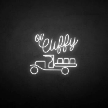 &#39;Truck&#39; neon sign