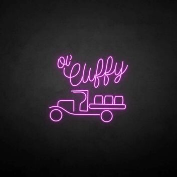&#39;Truck&#39; neon sign