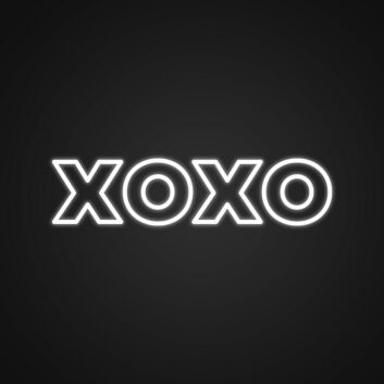 Xoxo Customizables Neon Sign Spread love and positivity