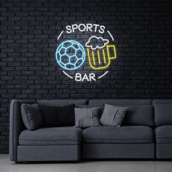 Awesome Sports Bar Neon Sign Attract customers to your sports bar