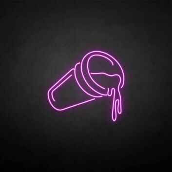 &#39;Spatter&#39; neon sign