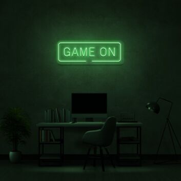 Game On Neon Sign Perfect for game rooms and sports enthusiasts