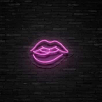 Lips Neon Sign Add a stylish and romantic touch
