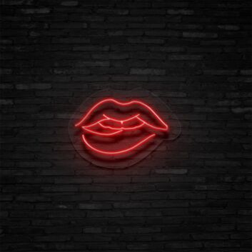 Lips Neon Sign Add a stylish and romantic touch