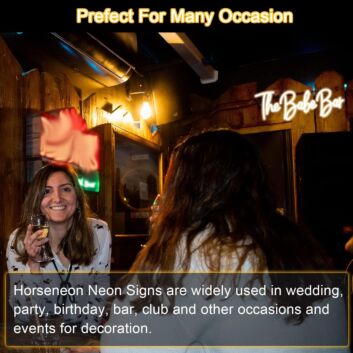 The Babe Bar Neon Sign Bar Style