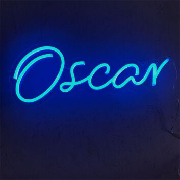 Elevate Your Home, Office, or Event Ambiance with the Custom Name Oscar LED Neon Sign