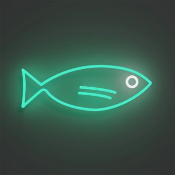 Brighten Up Your Bar, Home, or Office Space with the Oceanic Charm of Fishy LED Neon Sign