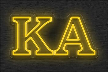 Brighten Up Your Fraternity House, Events, and Celebrations with the Kappa Alpha Order LED Neon Sign.