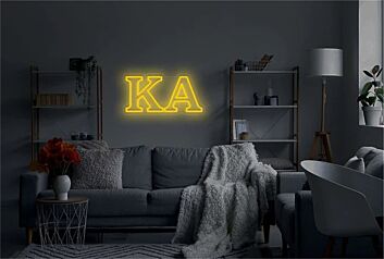 Brighten Up Your Fraternity House, Events, and Celebrations with the Kappa Alpha Order LED Neon Sign.