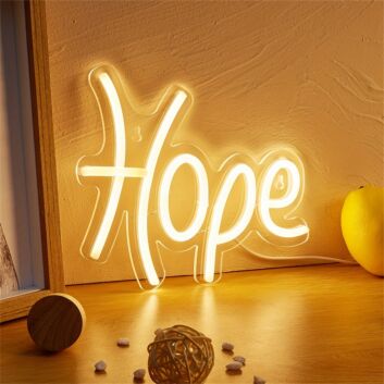 Elevate Your Space: Letter Shape Yellow LED Neon Sign for Weddings, Bars, and Chic Home Decor.