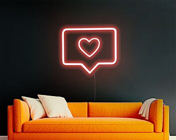 Elevate Your Home, Office, and Social Gatherings with the Like Instagram LED Neon Sign.