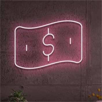 Brighten Your Business, Bar, or Game Room with a Neon Money Sign.