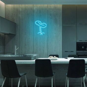 Elevate your home, office, or bar ambiance with the vibrant Plant LED Neon Sign.