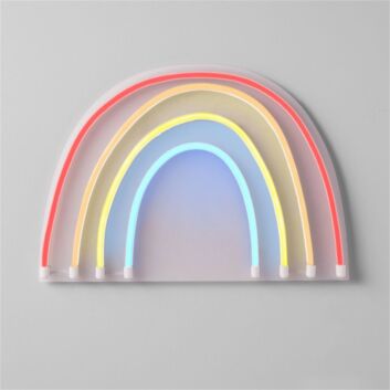 Brighten Up Your Child's Room, Play Area or Birthday Celebrations with Rainbow LED Neon Kids Wall Decor LED Neon Sign.