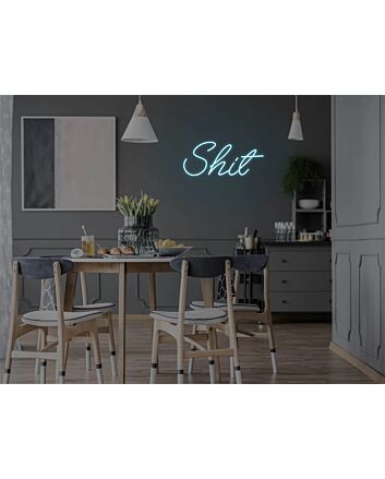 Elevate Your Bar, Office, or Party Ambiance with the Shit LED Neon Sign