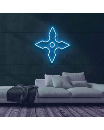 Add a Ninja Spark to Your Home, Office, and Special Events with the Shuriken LED Neon Sign.