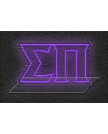 Brighten Up Your Bar, Office, or Fraternity House with the Sigma Phi LED Neon Sign.