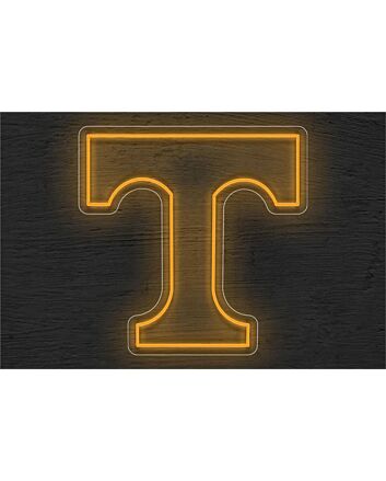 Brighten Your Space: Perfect for Bars, Stores, and Home Decor with the Tennessee Logo LED Neon Sign.