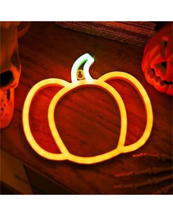 Elevate Your Thanksgiving Ambiance: Perfect Pumpkin LED Neon Sign for Home, Office, and Festive Gatherings.