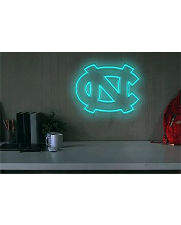 Elevate your game room, office, or alumni gathering with the University Of North Carolina Logo LED Neon Sign.
