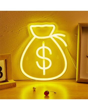 Brighten up Your Bar, Store or Gaming Room with the Usd Dollar LED Neon Sign.