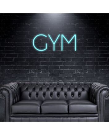 Elevate Your Space: Wall Decor Home LED Sign Gym LED Neon Sign - Perfect for Home Gyms, Office Motivation, and Fitness Studio Ambiance.