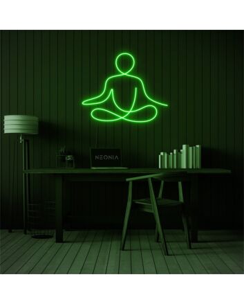 Brighten Up Your Yoga Studio, Home, or Wellness Space with the Versatile Yoga LED Neon Sign LED Neon Sign.