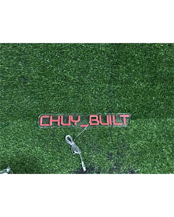Elevate your office, bar ambiance, or next big event with the versatile Chliy Blily Custom LED Neon Sign.