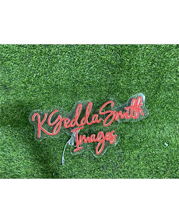 Brighten up Your Bar, Office, and Special Celebrations with Custom Kgedda Smith Images LED Neon Sign.