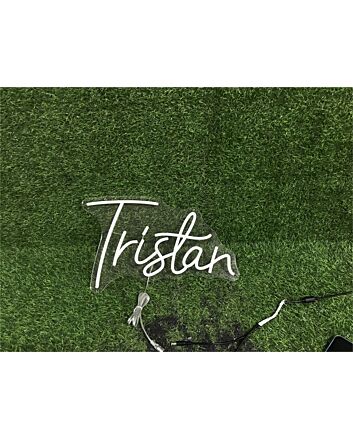 Brighten Your Space: Custom Name Tristan LED Neon Sign for Home, Office, Weddings, and Vibrant Celebrations