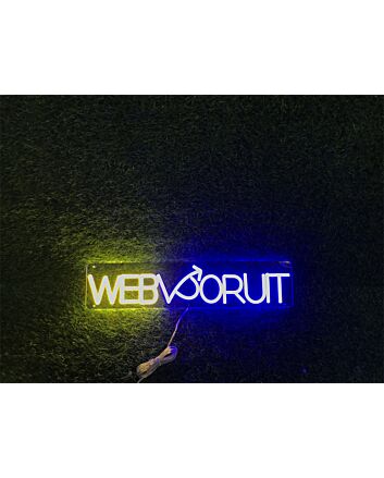 Elevate your home, office, and special events ambiance with Custom Web Voruit LED Neon Sign.