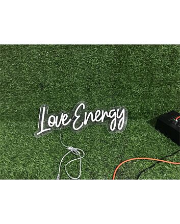 Add a Romantic Glow to Weddings, Bars, and Home Decor with the Love Energy Custom LED Neon Sign