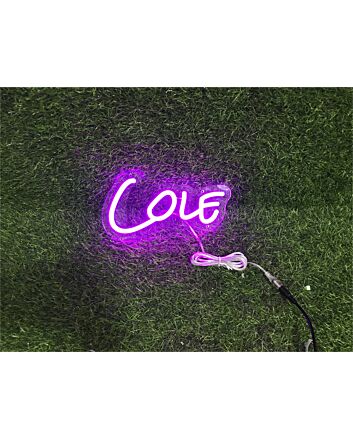 Bring Your Space to Life: Personalize Custom Cole LED Neon Sign for Home, Office, Bar, and Special Celebrations