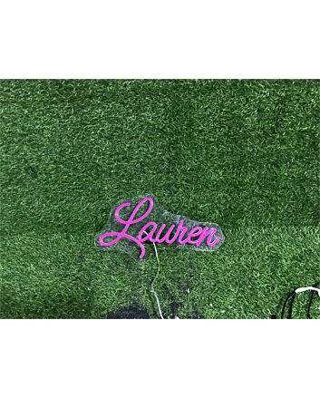 Brighten Up Your Space: Personalize Custom Lauren LED Neon Sign for Bars, Weddings, and Cozy Home Vibes