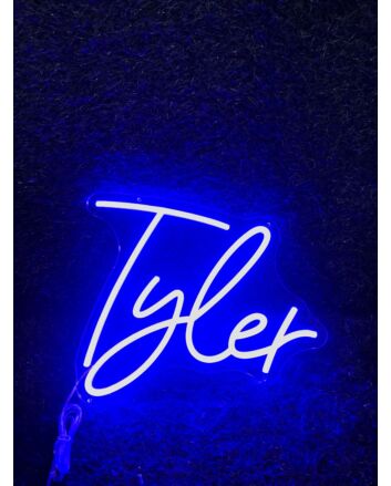 Brighten Your Space: Enhance Any Room, Office, or Event with Personalize Custom Tyler LED Neon Sign.