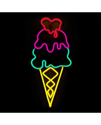 Ice Cream Neon Sign