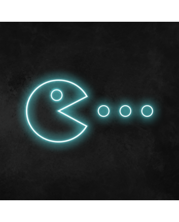 Pacman Neon Sign