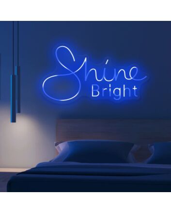 Brighten Any Space: Multicolor Shine Bright Words Magic Led Neon Sign for Home Decor, Office Ambiance, Store Displays, Bars, Weddings, and Parties.
