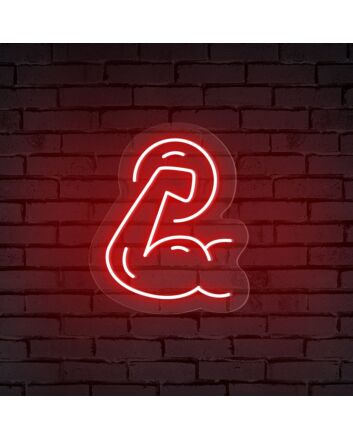 Enhance Your Gym, Bar, or Fitness Event with the Bold Muscle Arm Gym Neon Sign.