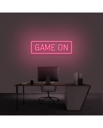 Game On Neon Sign
