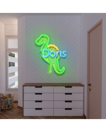 Brighten Up Your Child&#039;s Bedroom and Celebrate Special Occasions with Name Dinosaur Gifts For Boys Custom Dinosaur Gifts Personalized Dinosaur Light