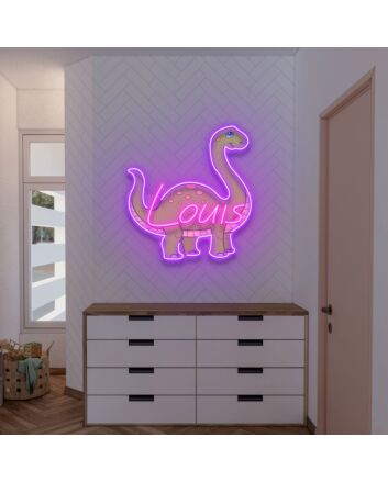 Brighten Up Your Child's Bedroom and Celebrate Special Occasions with Name Dinosaur Gifts For Boys Custom Dinosaur Gifts Personalized Dinosaur Light
