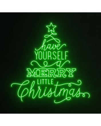 Have a Merry Little Christmas Neon Sign