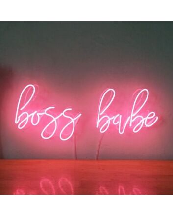 Boss Babe&#39; Neon Sign