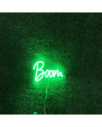 Transform your space into a vibrant haven for bars, weddings, and events with BoomGreen Custom LED Neon Sign.