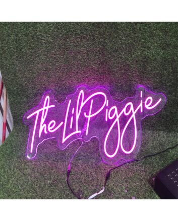 Brighten Your Space: From Home Decor to Bars - The Lil Piggie Pink LED Neon Sign Shines Everywhere