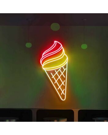 Popsicle Ice Cream Neon Sign