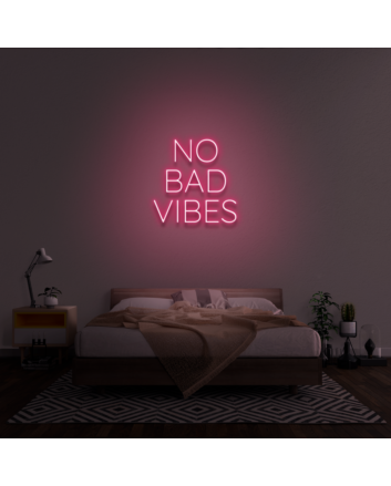 No Bad Vibes Neon Sign