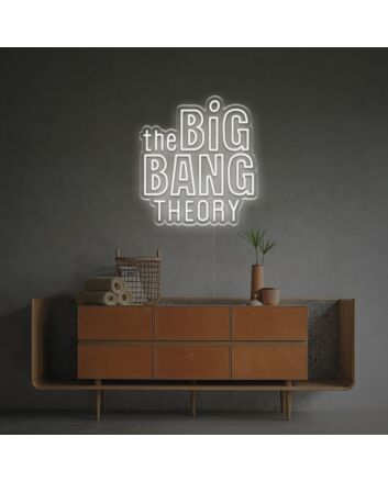 Brighten Up Your Space: The Big Bang Theory LED Neon Sign for Bars, Parties, and Geek Chic Decor