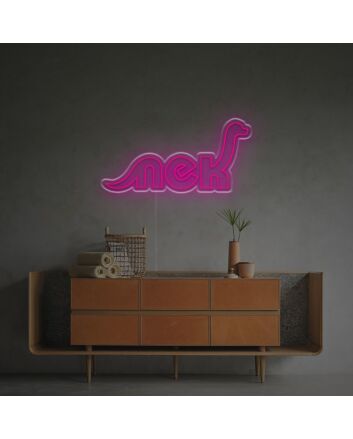 Brighten Your Space: Nek Dinosaur LED Neon Sign for Home, Office, Bars and Fun-Filled Parties